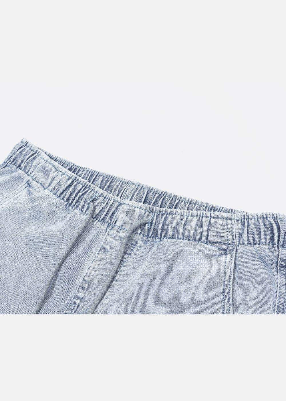 Quần Jeans Jogger Co Giãn The Original M102 Xám Nhạt - YaMe.vn
