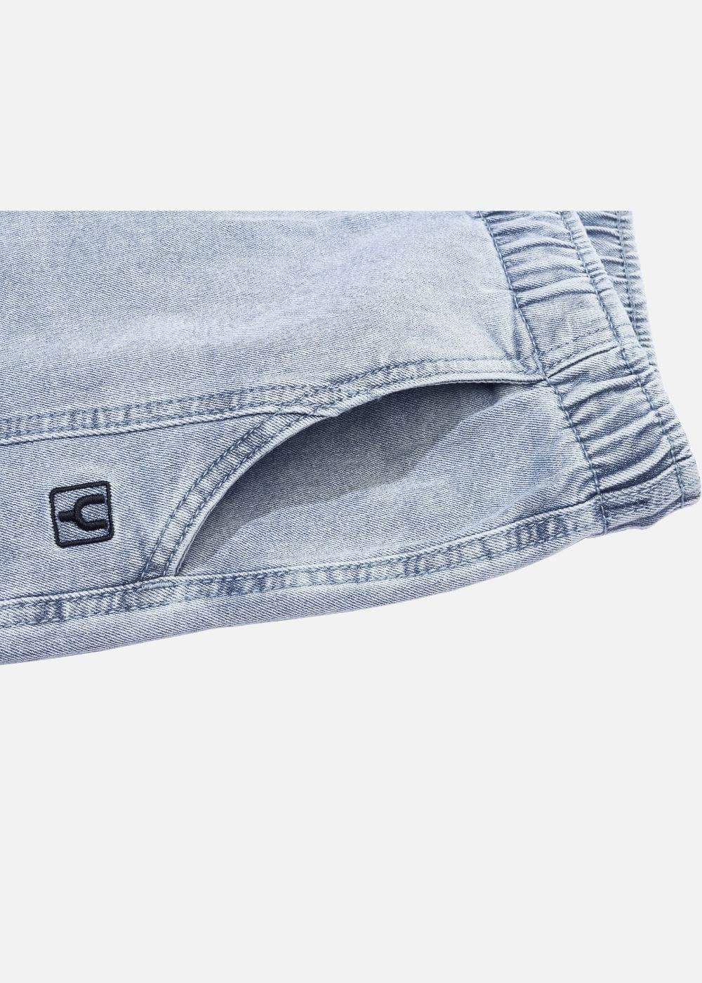 Quần Jeans Jogger Co Giãn The Original M102 Xám Nhạt - YaMe.vn