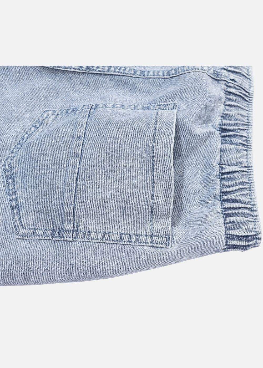 Quần Jeans Jogger Co Giãn The Original M102 Xám Nhạt - YaMe.vn