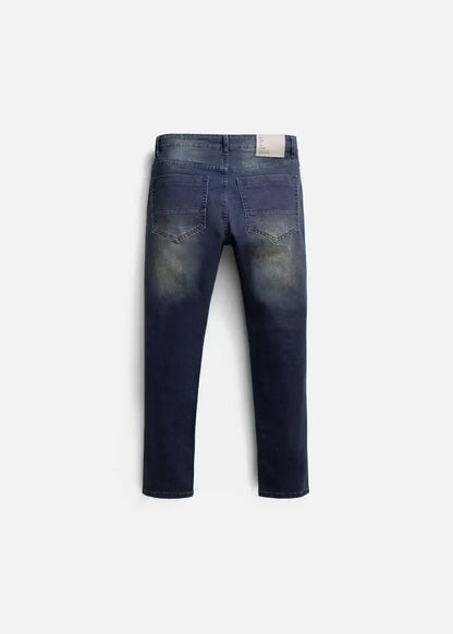 Quần Jeans Slimfit Co Giãn The Original M100 Xanh Dương Đậm - YaMe.vn