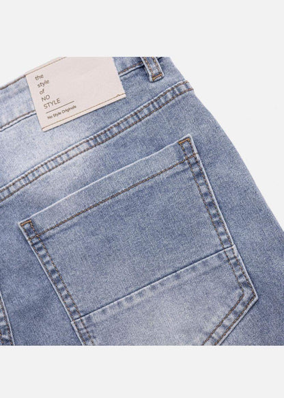 Quần Jeans Slimfit Co Giãn The Original M100 Xanh Dương Nhạt - YaMe.vn