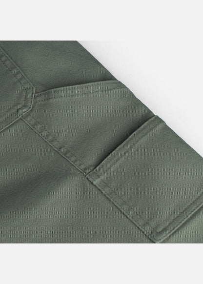 Quần Jean Short Loose Fit Nhiều Túi Multi-Color Jean 013 Xanh Lá Đậm - YaMe.vn