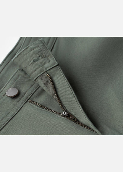 Quần Jean Short Loose Fit Nhiều Túi Multi-Color Jean 013 Xanh Lá Đậm - YaMe.vn