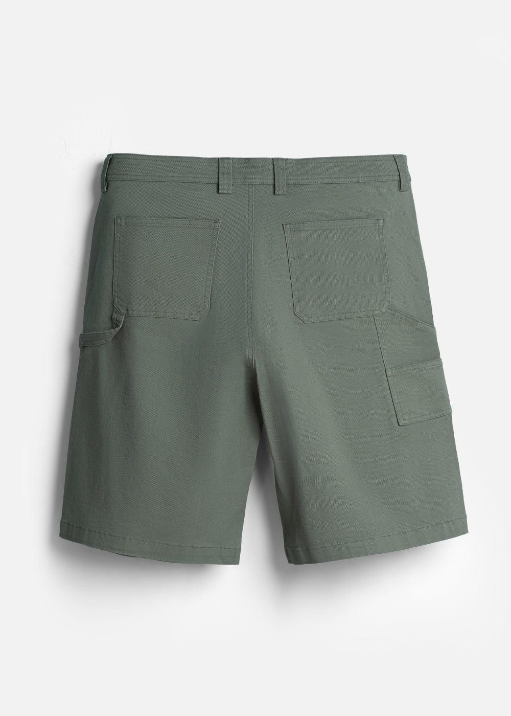 Quần Jean Short Loose Fit Nhiều Túi Multi-Color Jean 013 Xanh Lá Đậm - YaMe.vn