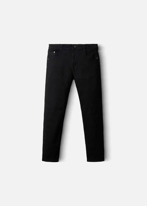 Quần Jeans Slim Fit Mềm Mịn Mát The Original 02 Đen - YaMe.vn