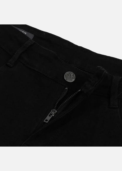 Quần Jeans Slim Fit Mềm Mịn Mát The Original 02 Đen - YaMe.vn