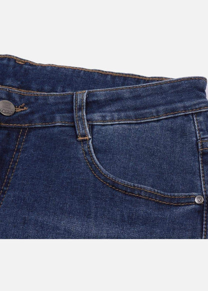 Quần Jeans Slim Fit Mềm Mịn Mát The Original 02 Xanh Dương Tối - YaMe.vn