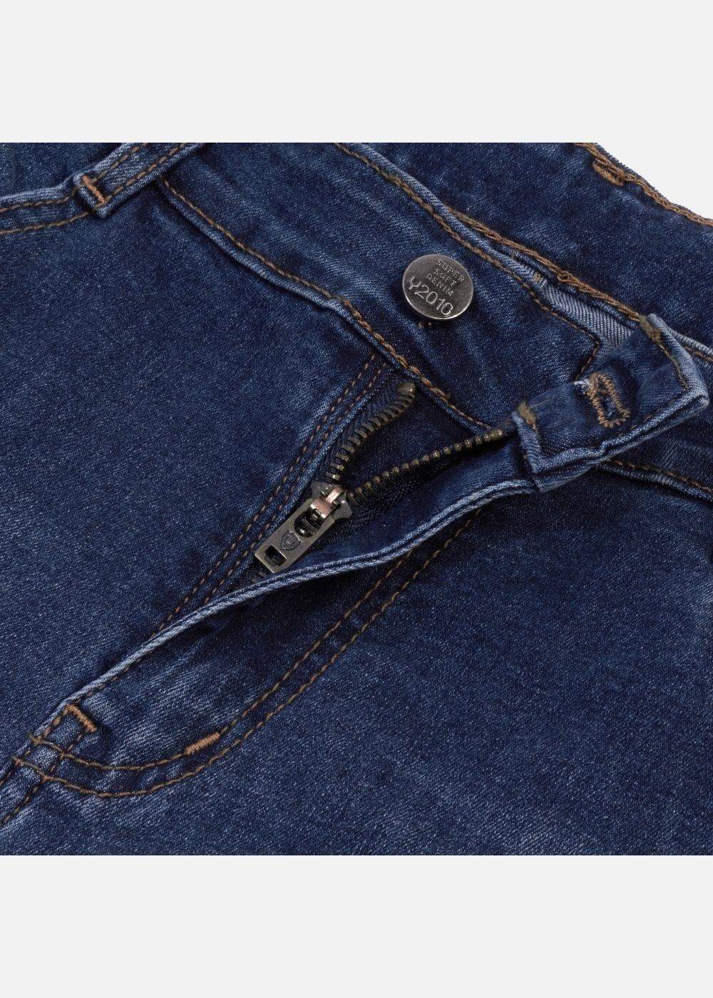 Quần Jeans Slim Fit Mềm Mịn Mát The Original 02 Xanh Dương Tối - YaMe.vn