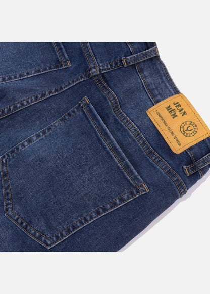 Quần Jeans Slim Fit Mềm Mịn Mát The Original 02 Xanh Dương Tối - YaMe.vn