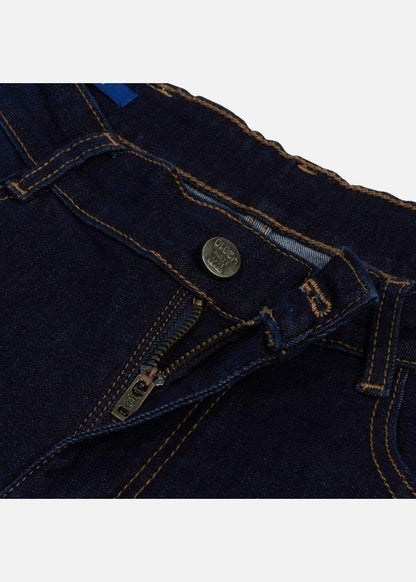 Quần Jeans Slim Fit Mềm Mịn Mát The Original 02 Xanh Dương Đậm - YaMe.vn