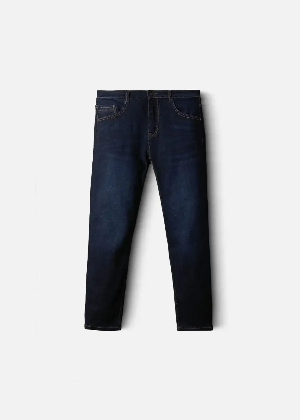 Quần Jeans Slim Fit Mềm Mịn Mát The Original 02 Xanh Dương Đậm - YaMe.vn