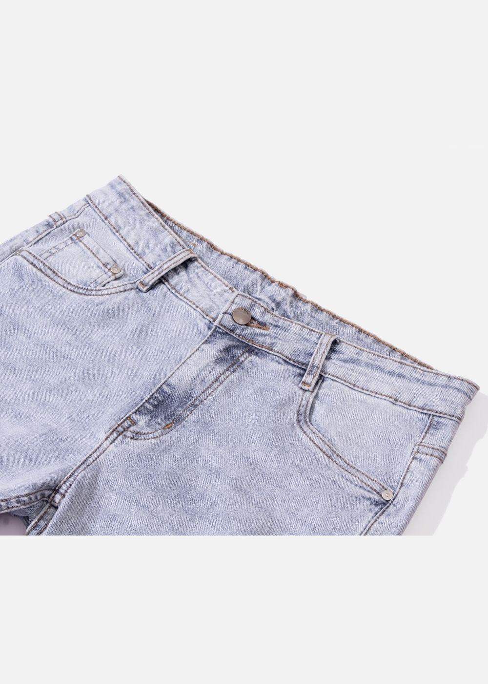 Quần Jeans Slimfit Co Giãn The Original 28 Xanh Dương Sáng - YaMe.vn