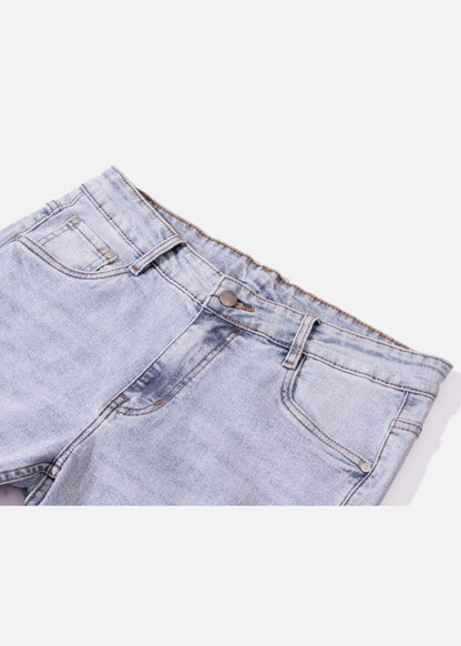 Quần Jeans Slimfit Co Giãn The Original 28 Xanh Dương Sáng - YaMe.vn