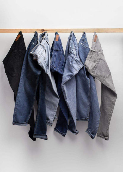 Quần Jeans Slimfit Co Giãn The Original 28 Xanh Dương Nhạt - YaMe.vn