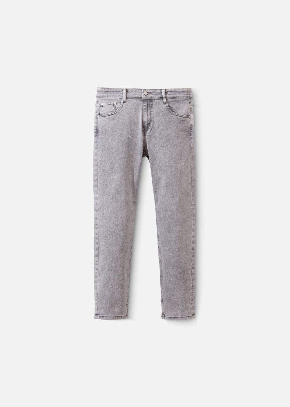 Quần Jeans Slimfit Co Giãn The Original 28 Xám - YaMe.vn