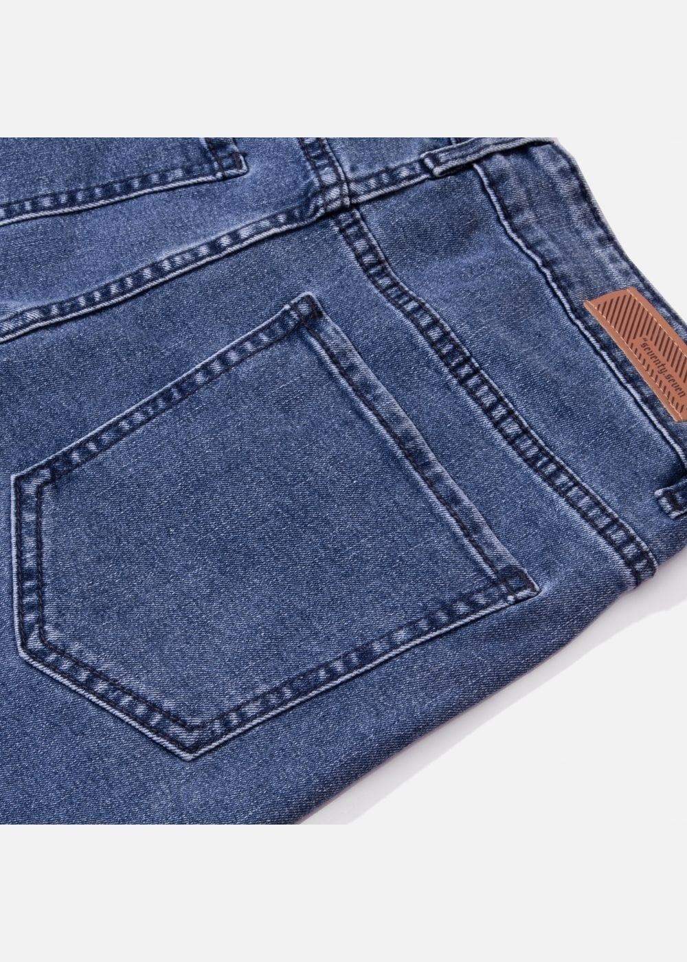 Quần Jeans Slimfit Co Giãn The Original 28 Xanh Dương Đậm - YaMe.vn