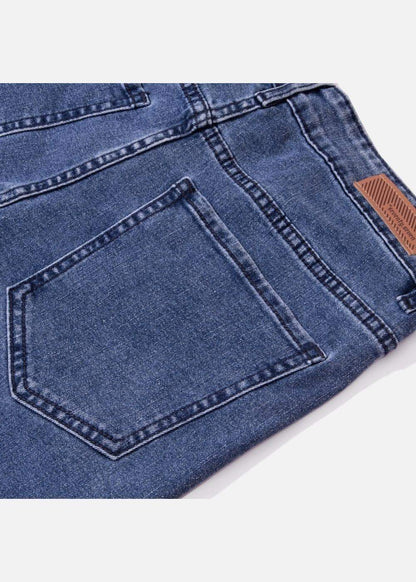 Quần Jeans Slimfit Co Giãn The Original 28 Xanh Dương Đậm - YaMe.vn