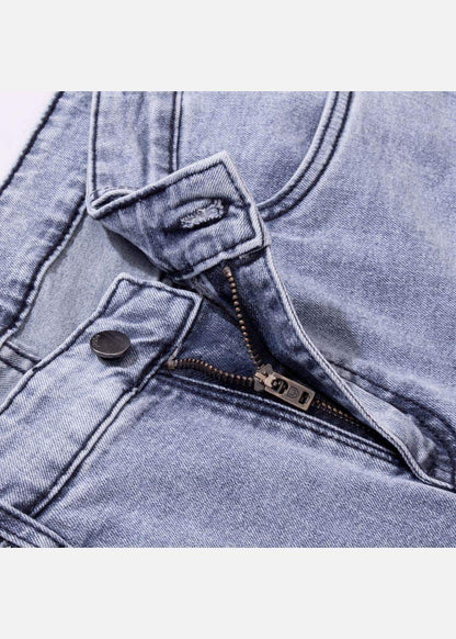 Quần Jeans Slimfit Co Giãn The Original 28 Xanh Dương Nhạt - YaMe.vn