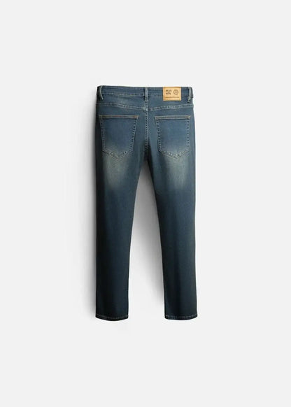 Quần Jeans Slimfit Coolmax® Thoáng Mát The Original 007 Xanh Dương - YaMe.vn