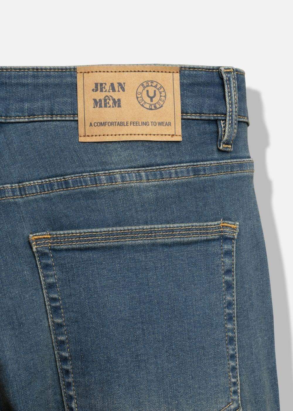Quần Jeans Slimfit Coolmax® Thoáng Mát The Original 007 Xanh Dương - YaMe.vn