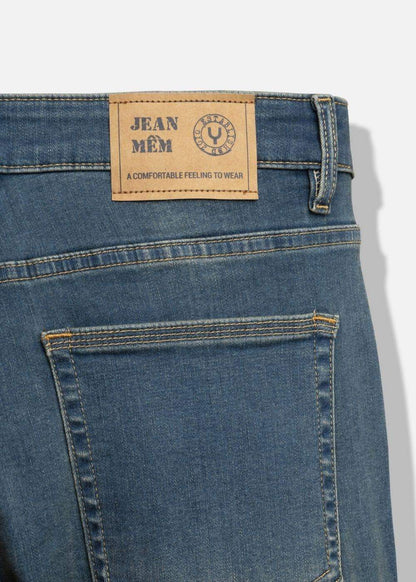 Quần Jeans Slimfit Coolmax® Thoáng Mát The Original 007 Xanh Dương - YaMe.vn