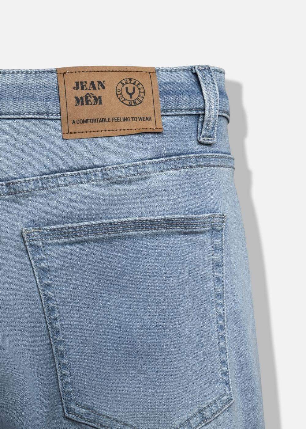 Quần Jeans Slimfit Coolmax® Thoáng Mát The Original 007 Xanh Dương Nhạt - YaMe.vn