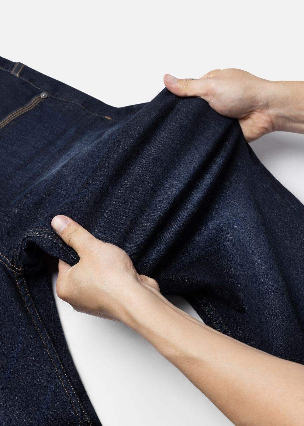 Quần Jeans Slimfit Coolmax® Thoáng Mát The Original 007 Xanh Dương Đậm - YaMe.vn