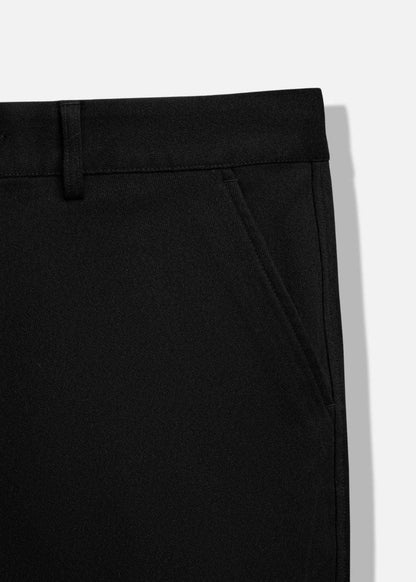 Quần Kaki Basic Mềm Mịn Non Branded 50 Đen - YaMe.vn