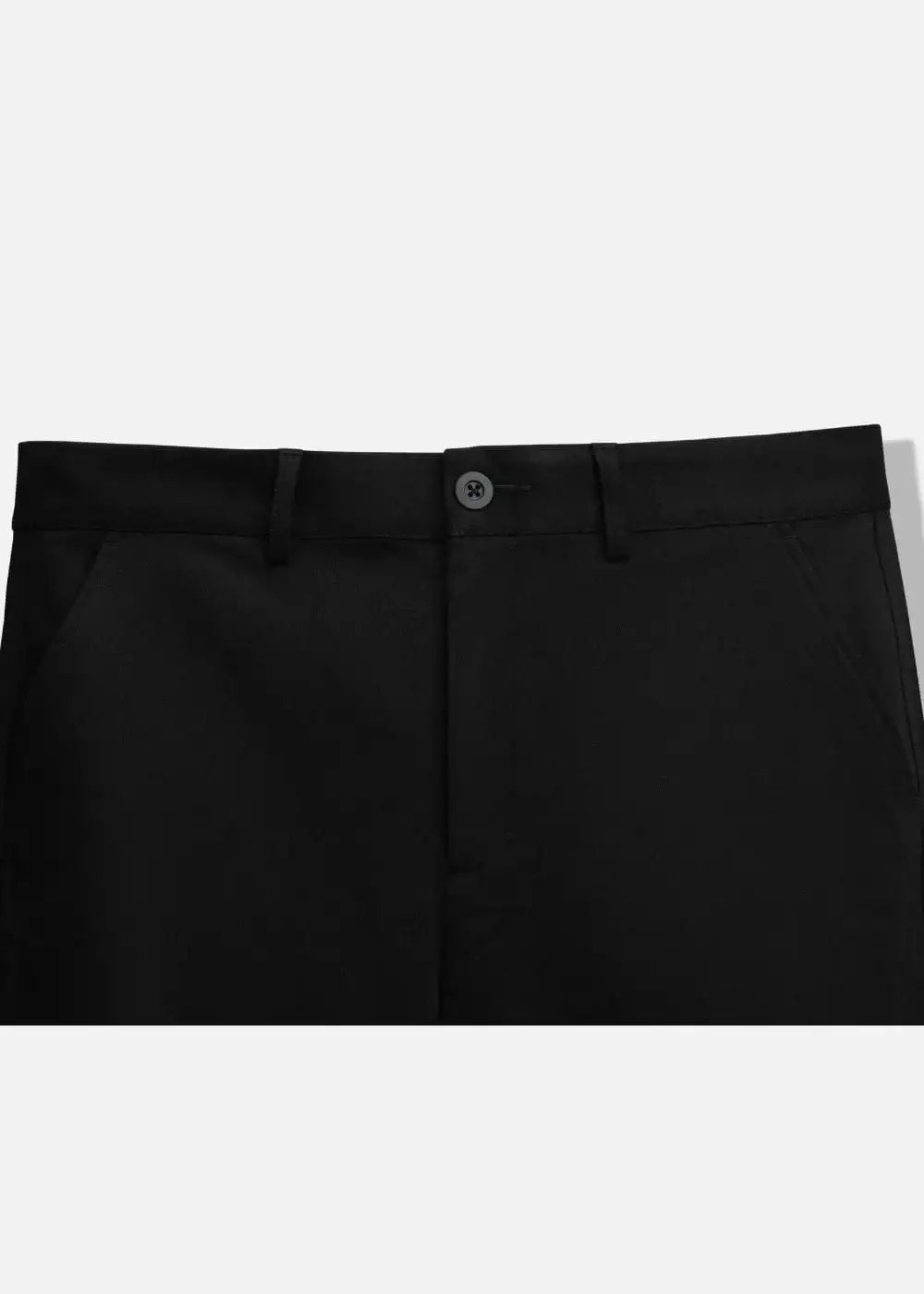 Quần Kaki Basic Mềm Mịn Non Branded 50 Đen - YaMe.vn