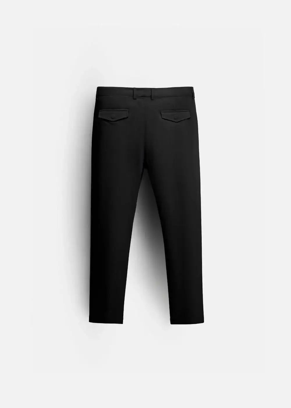 Quần Kaki Basic Mềm Mịn Non Branded 50 Đen - YaMe.vn