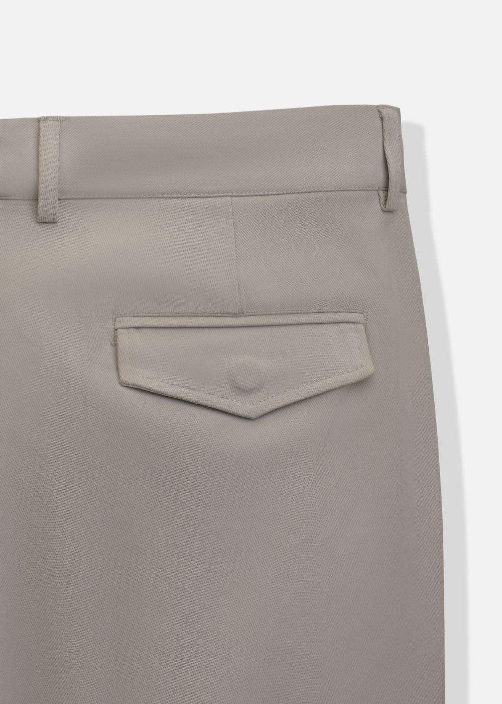 Quần Kaki Basic Mềm Mịn Non Branded 50 Nâu - YaMe.vn