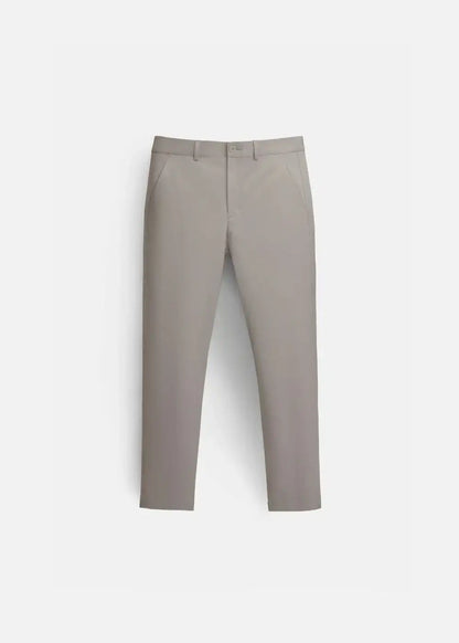 Quần Kaki Basic Mềm Mịn Non Branded 50 Nâu - YaMe.vn