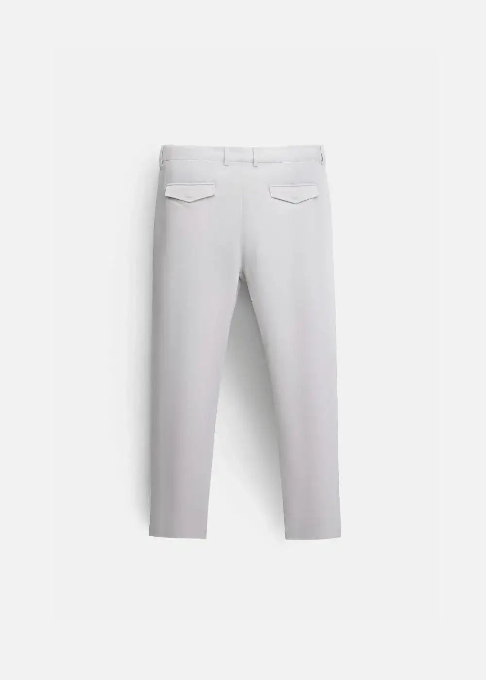 Quần Kaki Basic Mềm Mịn Non Branded 50 Xám - YaMe.vn