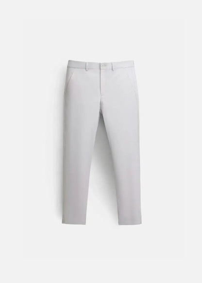 Quần Kaki Basic Mềm Mịn Non Branded 50 Xám - YaMe.vn