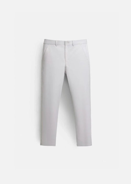 Quần Kaki Basic Mềm Mịn Non Branded 50 Xám - YaMe.vn