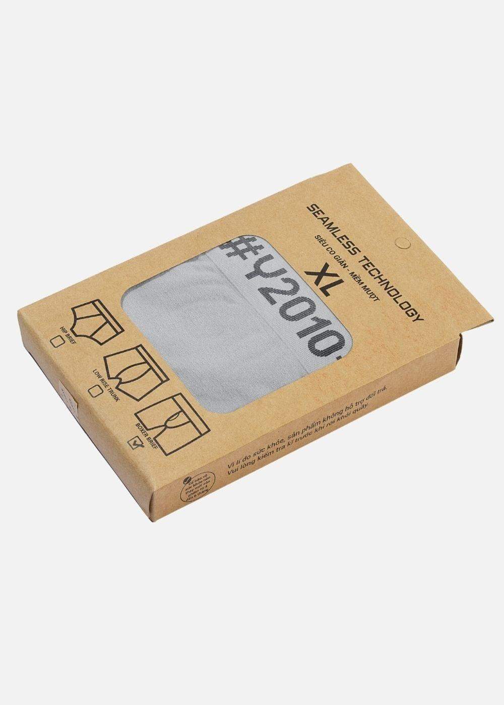 Quần Lót Nam Boxer Seamless Mềm Siêu Co Giãn Beginner 82 Xám Nhạt - YaMe.vn