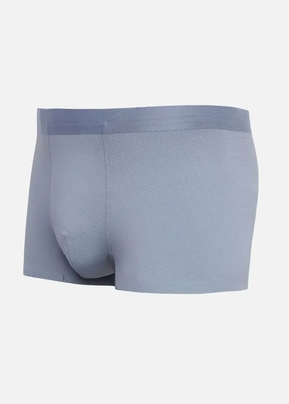 Quần Lót Nam Boxer Vải Lụa Băng Siêu Mát Lạnh #Y2010 L01 Xám Nhạt - YaMe.vn