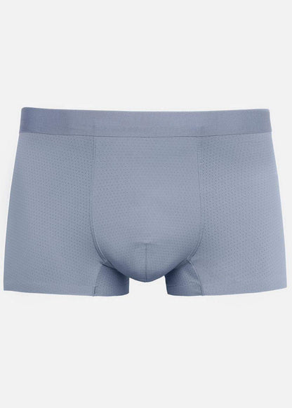 Quần Lót Nam Boxer Vải Lụa Băng Siêu Mát Lạnh #Y2010 L01 Xám Nhạt - YaMe.vn