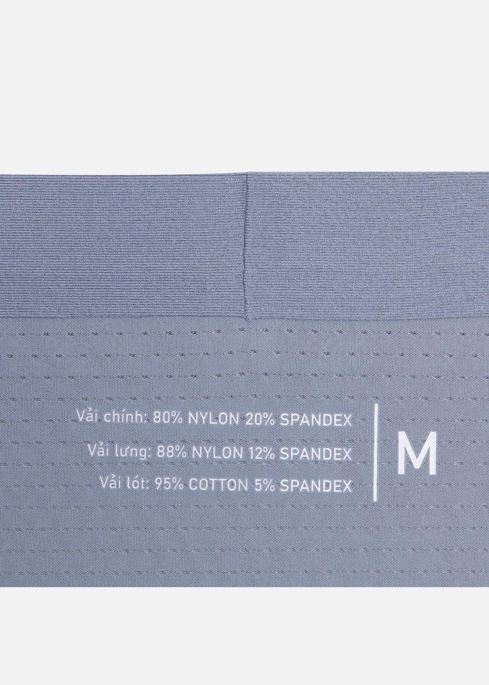 Quần Lót Nam Boxer Vải Lụa Băng Siêu Mát Lạnh #Y2010 L01 Xám Nhạt - YaMe.vn