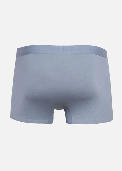 Quần Lót Nam Boxer Vải Lụa Băng Siêu Mát Lạnh #Y2010 L01 Xám Nhạt - YaMe.vn