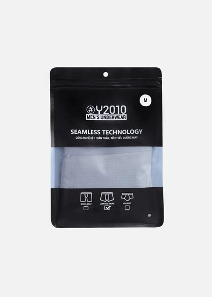 Quần Lót Nam Boxer Vải Lụa Băng Siêu Mát Lạnh #Y2010 L01 Xám Nhạt - YaMe.vn