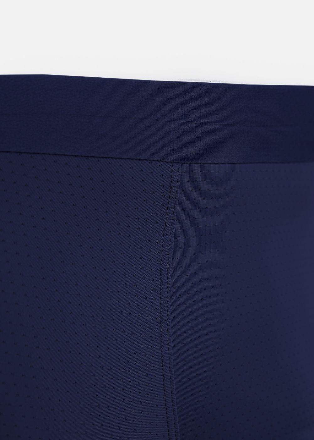Quần Lót Nam Boxer Vải Lụa Băng Siêu Mát Lạnh #Y2010 L01 Xanh Dương Đậm - YaMe.vn