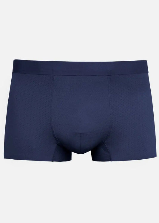 Quần Lót Nam Boxer Vải Lụa Băng Siêu Mát Lạnh #Y2010 L01 Xanh Dương Đậm - YaMe.vn