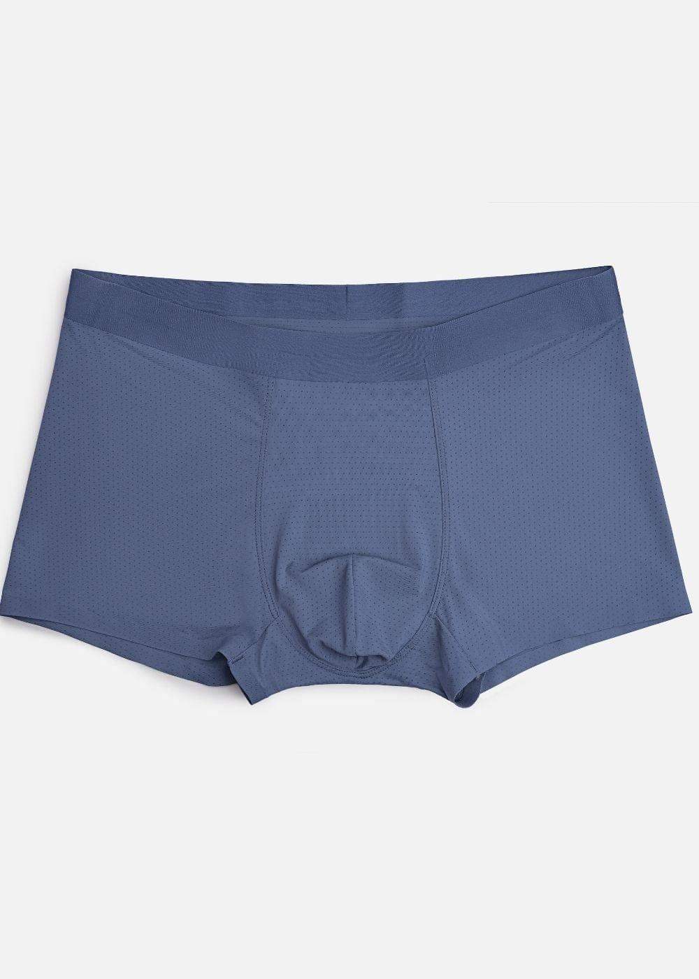 Quần Lót Nam Boxer Vải Lụa Băng Siêu Mát Lạnh #Y2010 L01 Xám - YaMe.vn