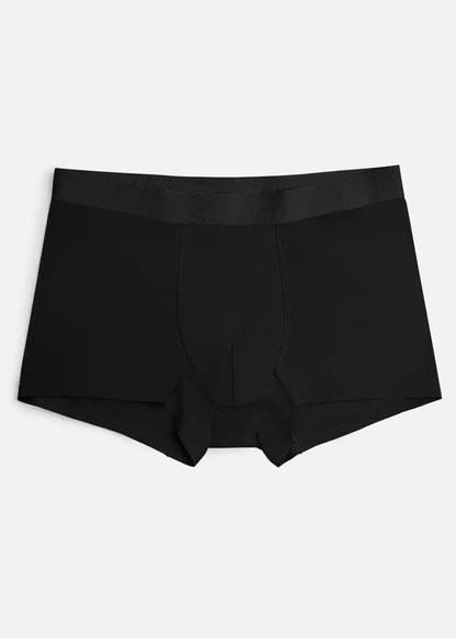 Quần Lót Nam Boxer Vải Lụa Băng Siêu Mát Lạnh #Y2010 L02 Đen - YaMe.vn
