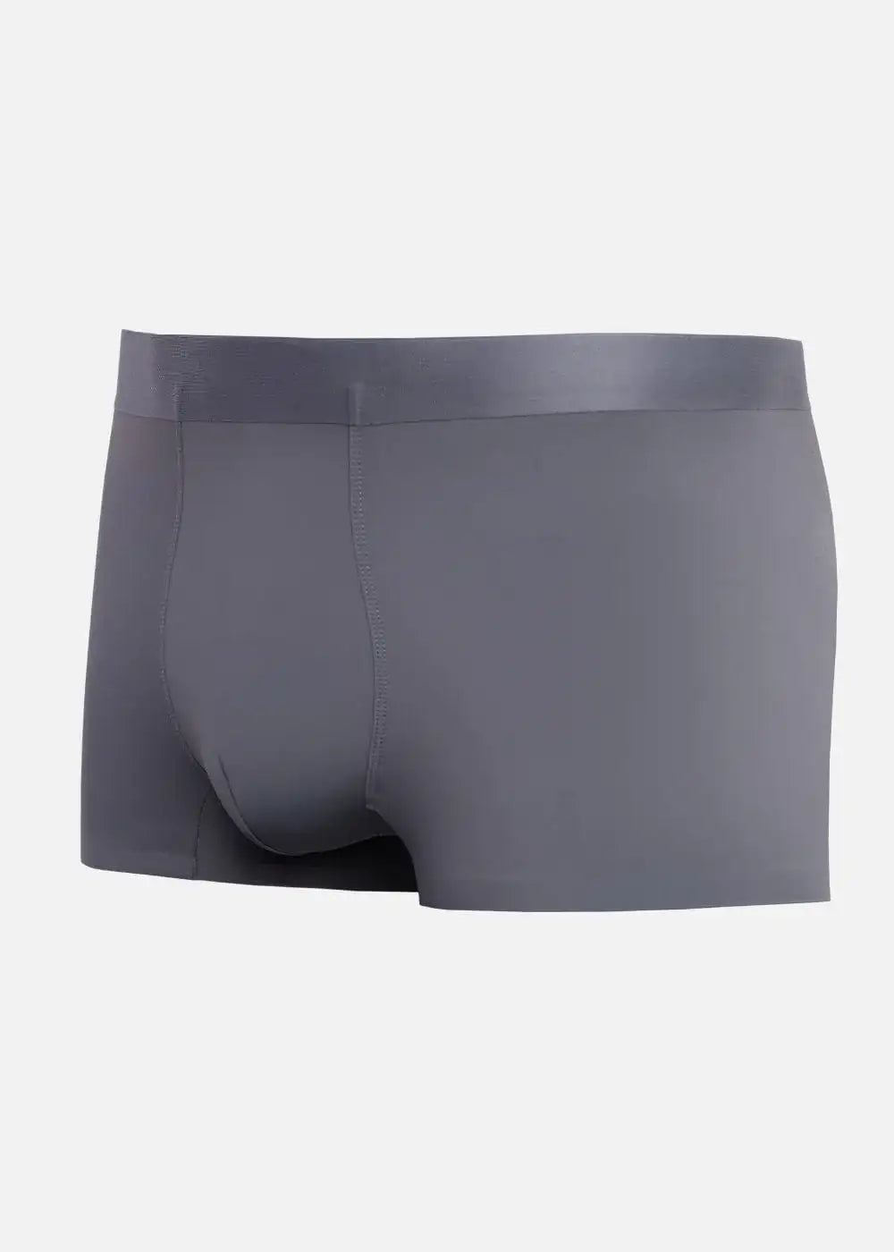 Quần Lót Nam Boxer Vải Lụa Băng Siêu Mát Lạnh #Y2010 L02 Xám Nhạt - YaMe.vn