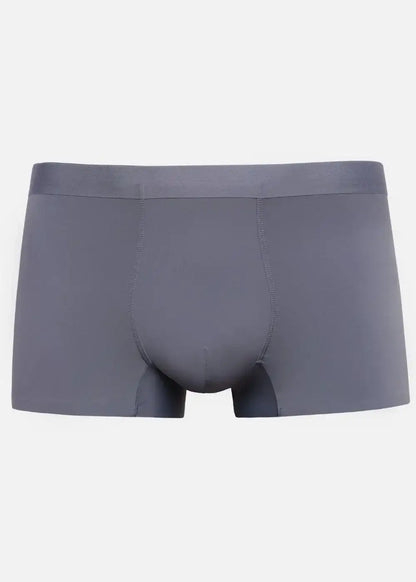 Quần Lót Nam Boxer Vải Lụa Băng Siêu Mát Lạnh #Y2010 L02 Xám Nhạt - YaMe.vn
