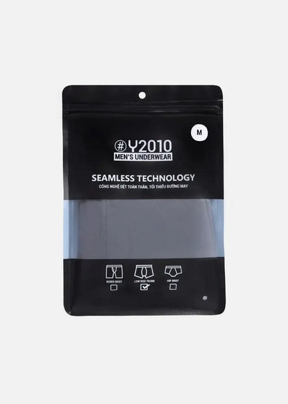Quần Lót Nam Boxer Vải Lụa Băng Siêu Mát Lạnh #Y2010 L02 Xám Nhạt - YaMe.vn