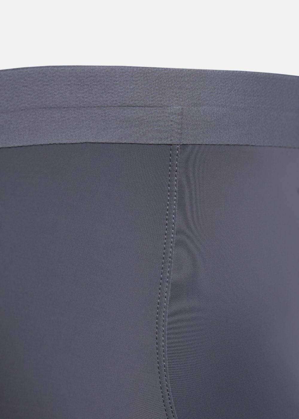 Quần Lót Nam Boxer Vải Lụa Băng Siêu Mát Lạnh #Y2010 L02 Xám Nhạt - YaMe.vn