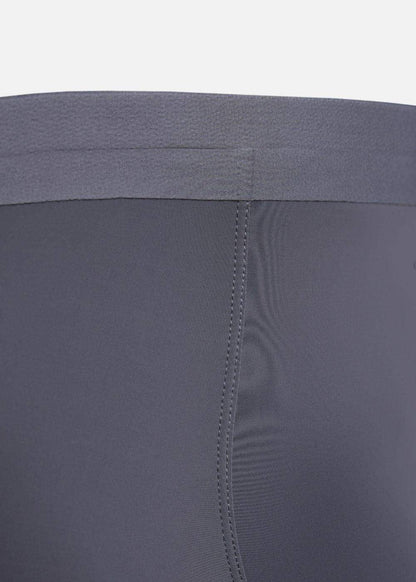 Quần Lót Nam Boxer Vải Lụa Băng Siêu Mát Lạnh #Y2010 L02 Xám Nhạt - YaMe.vn